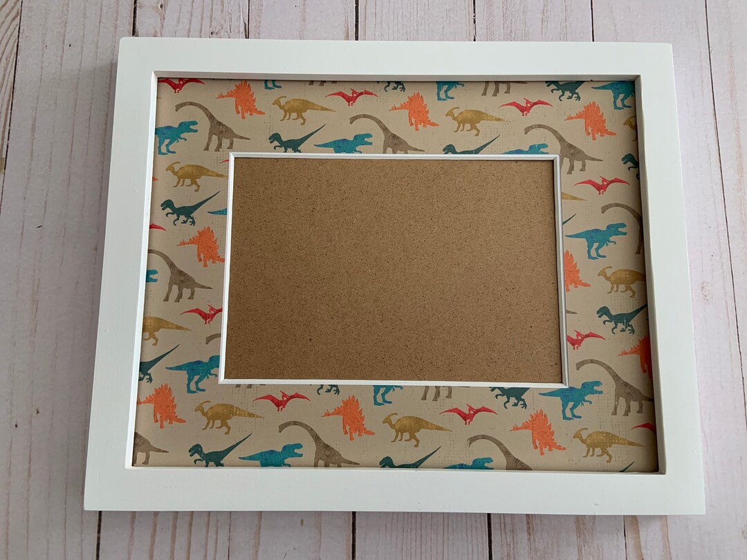 Dinosaur Picture Frame Personalized Picture Frame 5x7 Etsy
