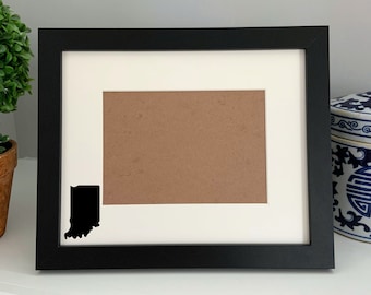 Indiana Picture Frame: Personalized 5x7 Photo Frame