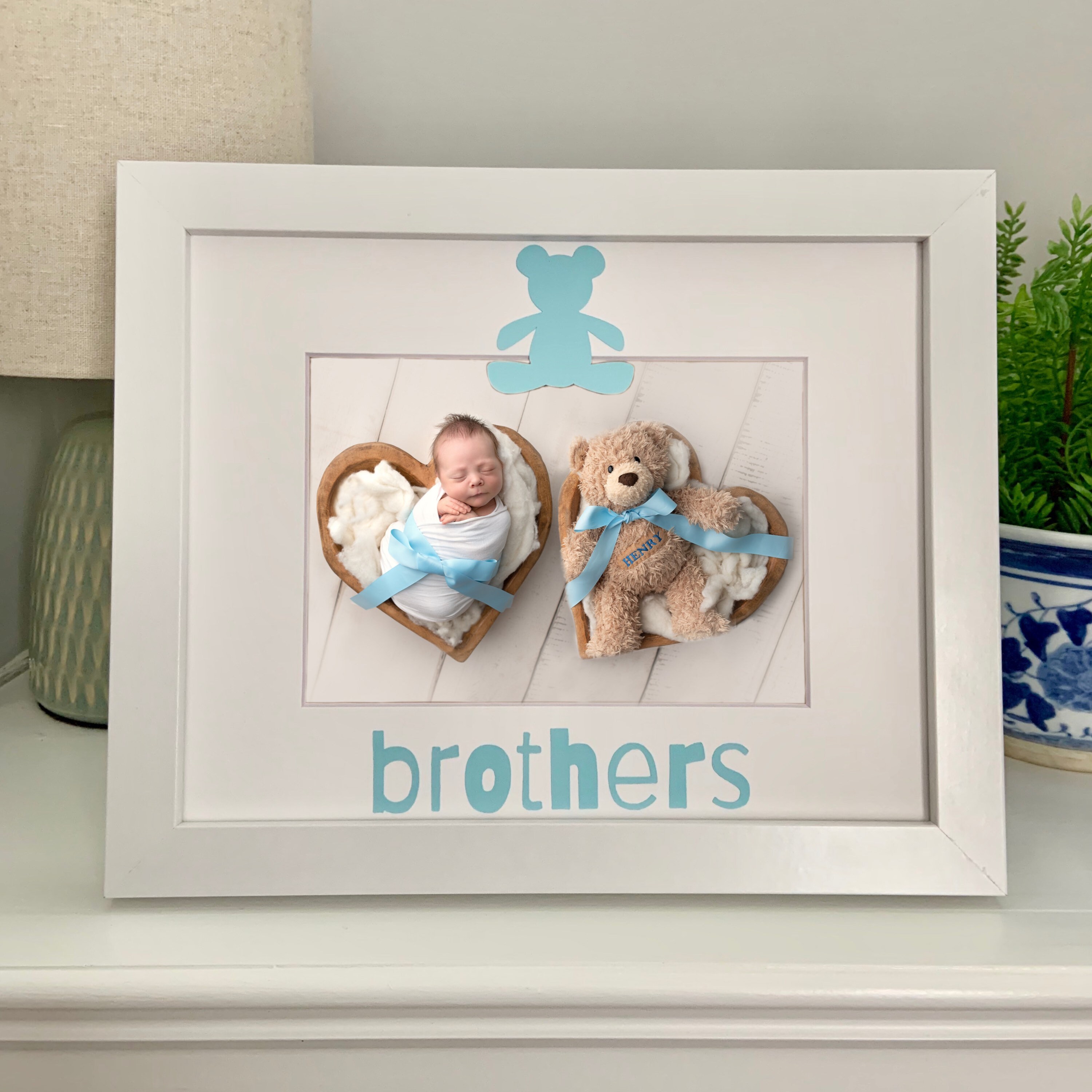 Brothers Picture Frame Personalized Picture Frame 5x7 Etsy