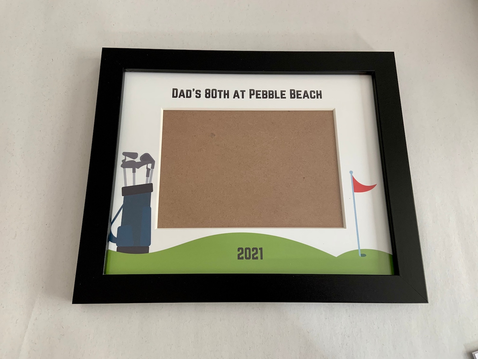 Golf Picture Frame Personalized Picture Frame 5x7 Golfer Etsy