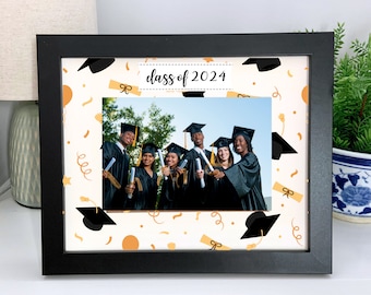 Graduation picture frame | Personalized Picture Frame 5x7 | High School Graduation Gift