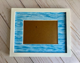 Ocean Waves Picture Frame | Personalized Picture Frame 5x7