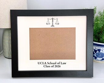 Law School Graduation Gift | Personalized 5x7 Picture Frame