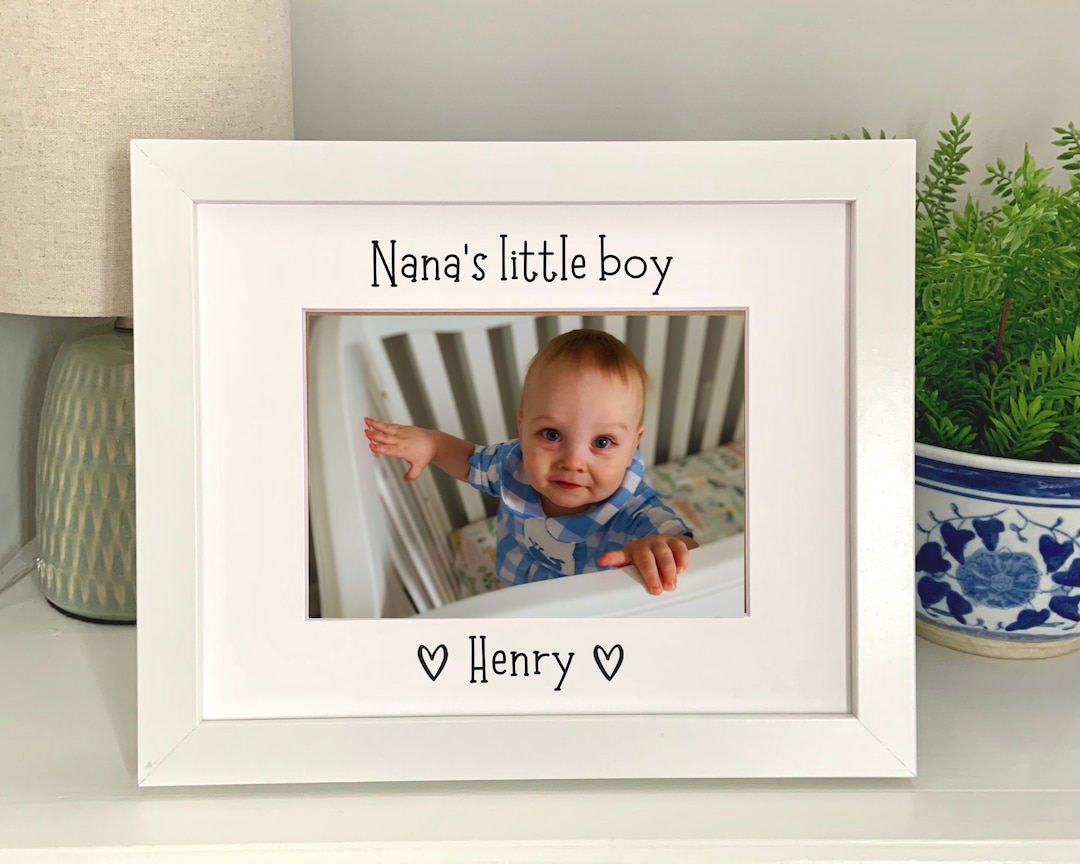 Nana Picture Frame Grandma's Buddy Picture Frame Personalized Picture Frame 5x7 Etsy