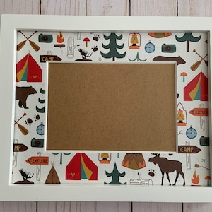 Camping Picture Frame | Personalized Picture Frame 5x7
