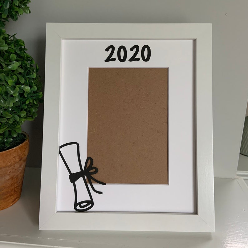 Graduation Picture Frame With Diploma Personalized Picture Etsy