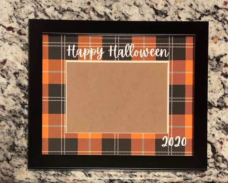 Halloween Picture Frame Personalized frame for 5x7 photo Etsy