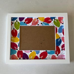 Christmas picture frame | Christmas Lights Frame for 5x7 Photo