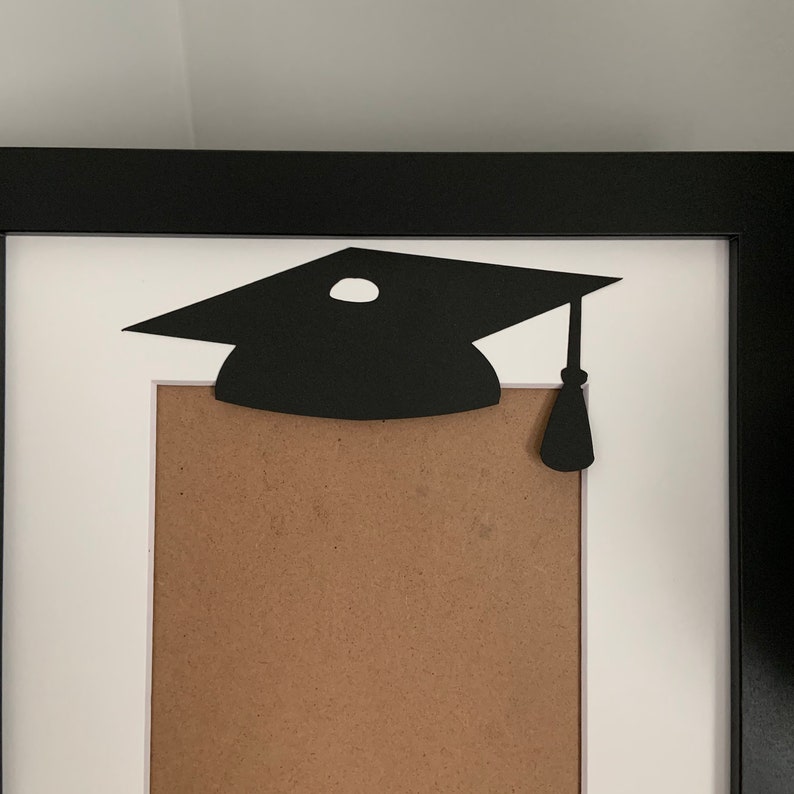 Graduation picture frame with Cap Personalized Picture Frame Etsy