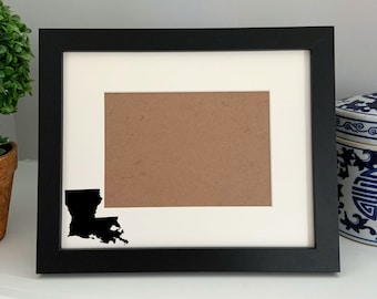 Louisiana Picture Frame: Personalized 5x7 Photo Frame