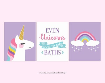 Girly Bathroom Decor Etsy