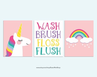 Girly Bathroom Decor Etsy