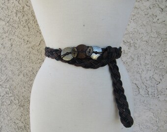 Vintage Bear SF Braided Belt