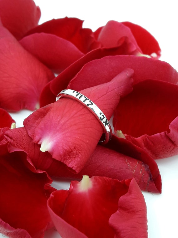 925 Sterling Silver 9k Gold cutout Ring ani Ledodi Vedodi Li - I Am My