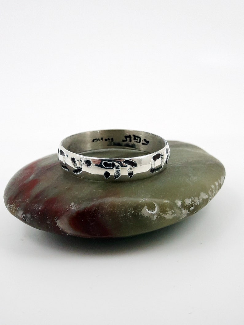 Hebrew Ring Jewish gift Popular Ring Inspirational Ring 925 silver ring This too shall pass Ring Jewish ring