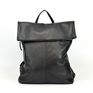 Large Backpack Leather Rucksack Backpack Women Backpack Men Genuine Leather Backpack Handmade in Greece in 2 Colors!