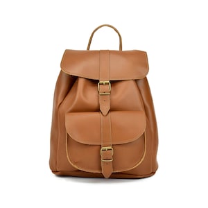 Mochila de cuero para mujer / Calidad hecha a mano mochila de cuero de grano completo / tamaño grande / 6 COLORES DISPONIBLES!