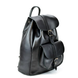 Extra Large Leather Backpack for Men and Women Handmade of Full Grain Leather, Travel Backpack, Office Backpack, Laptop Rucksack.