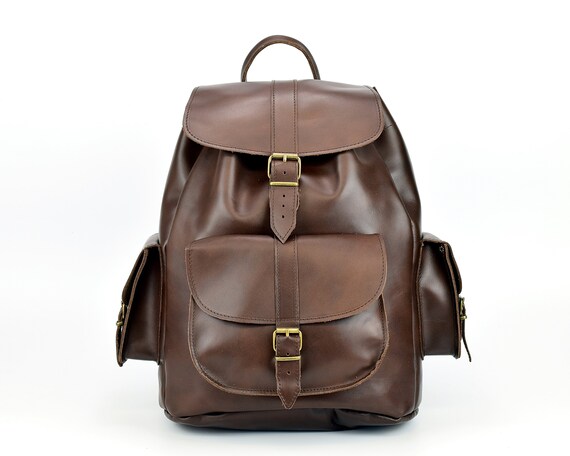 backpack genuine leather