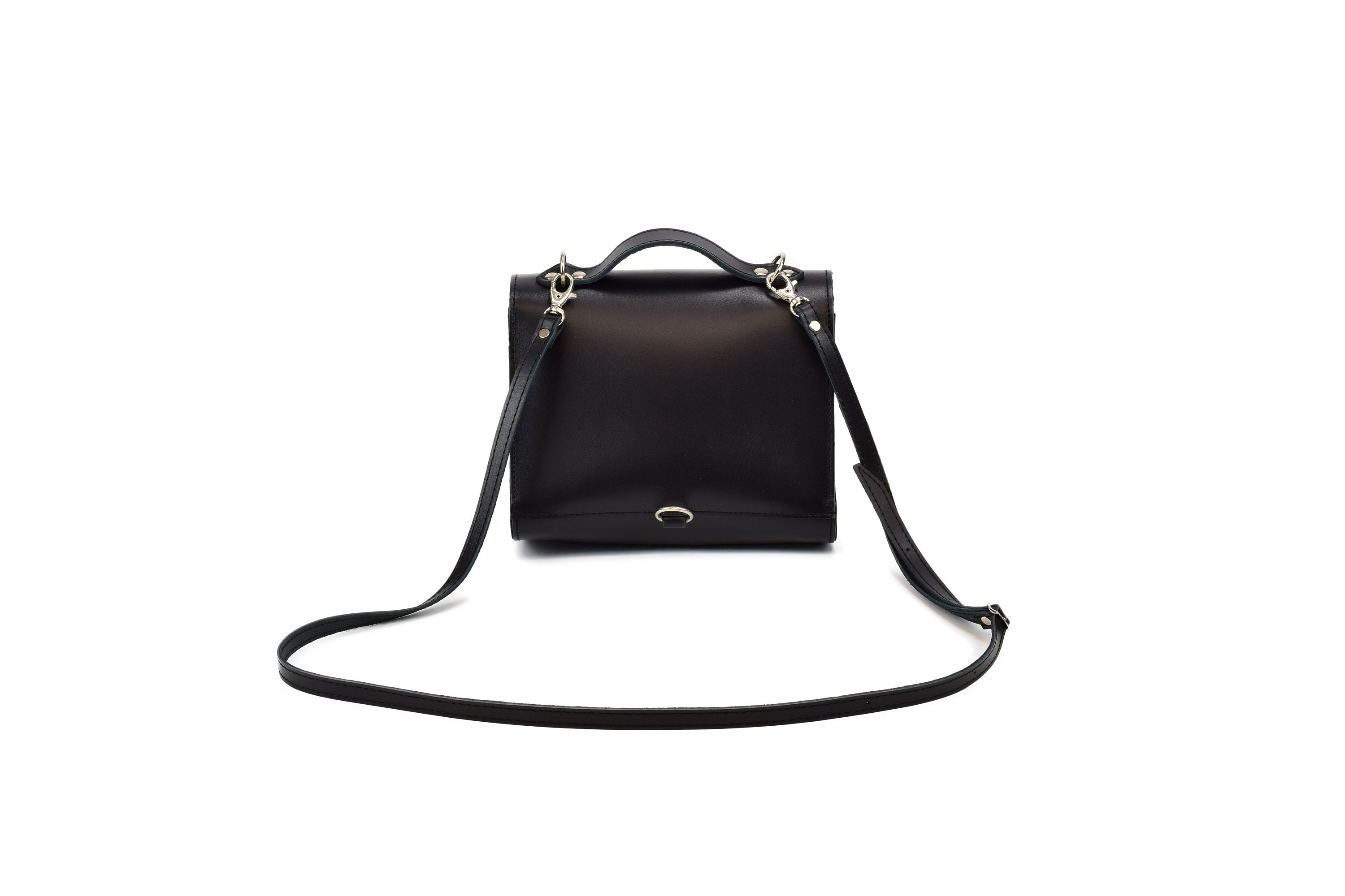 Women's Shoulder Bag Purse From Full Grain Cow Leather Etsy