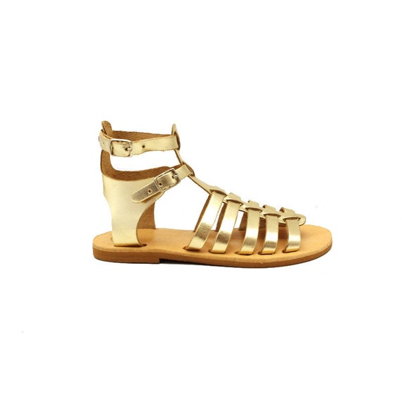 Gold gladiator sandals size 11 deals
