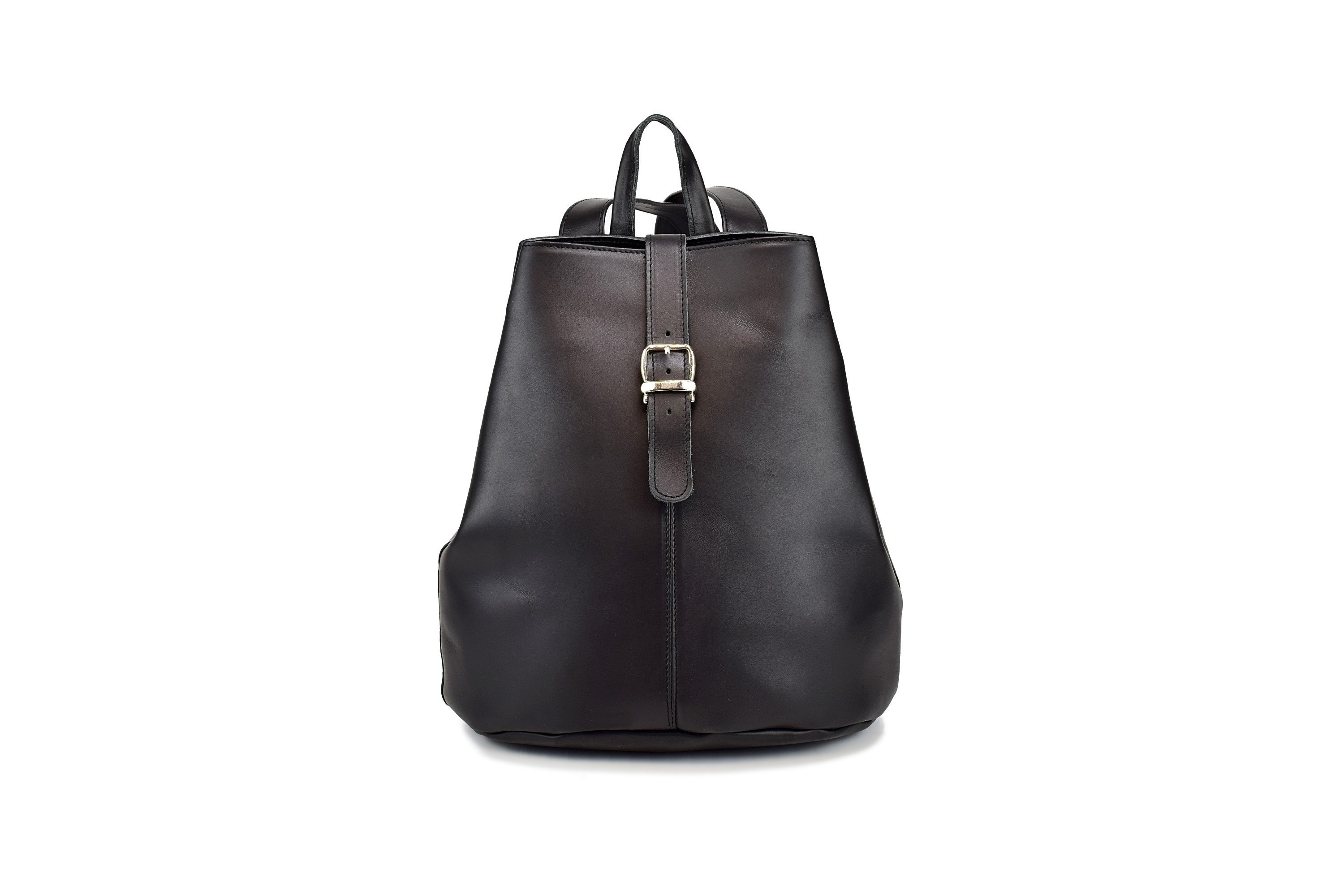 canvas backpack w leather trim Renwick Canvas Backpack with Genuine Leather Trim, Gray,