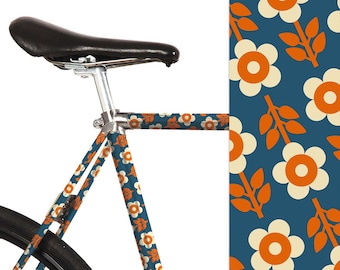 MOOXIBIKE Muster Bonnie & Buttermilk Bini - Blumen Fahrradfolie