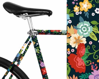 MOOXIBIKE Muster Blumen - Fahrradfolie Summer Flower