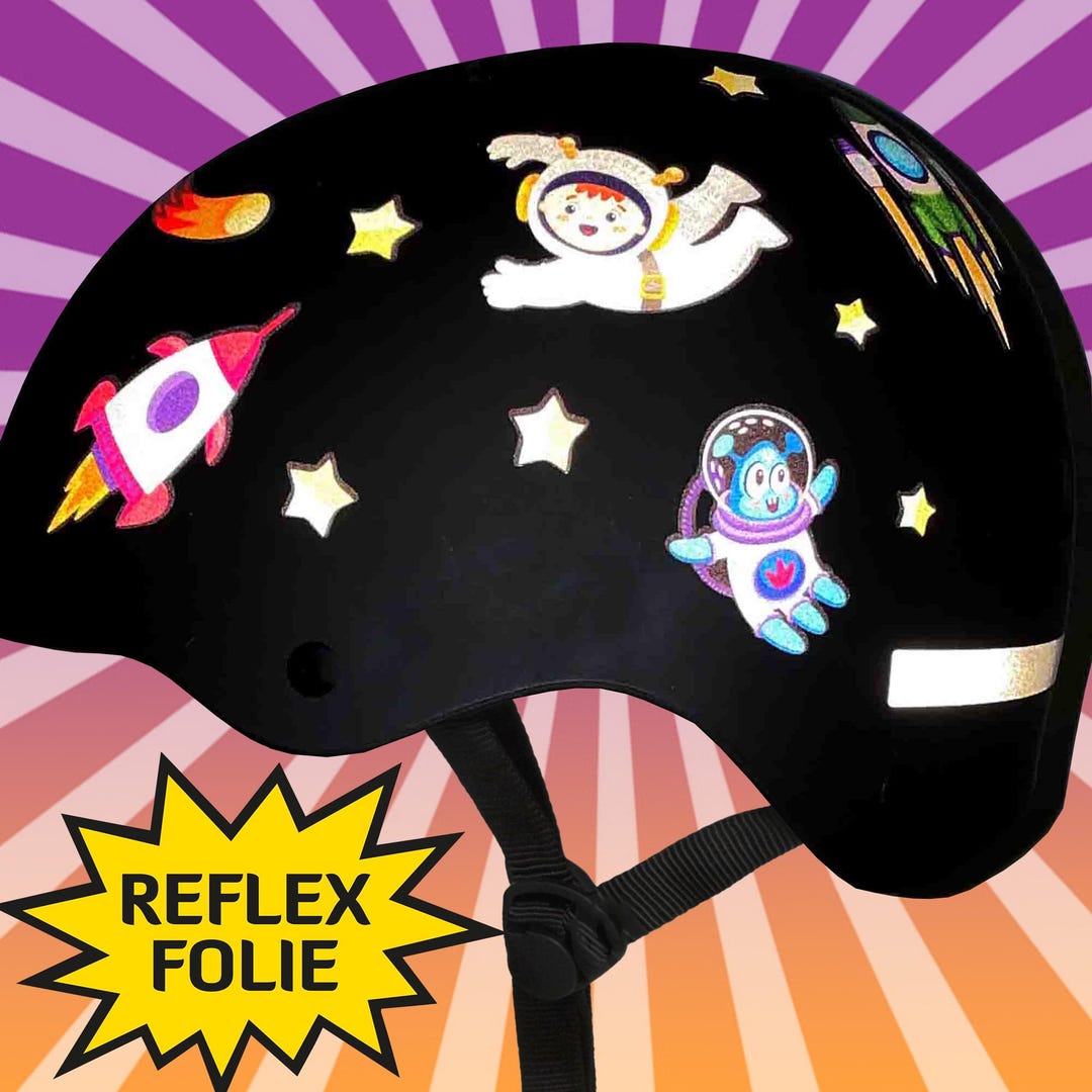 MOOXIBIKE Bicycle Sticker Alien & Astronaut - Reflective - Etsy