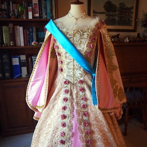 russian princess dress Russian court dress