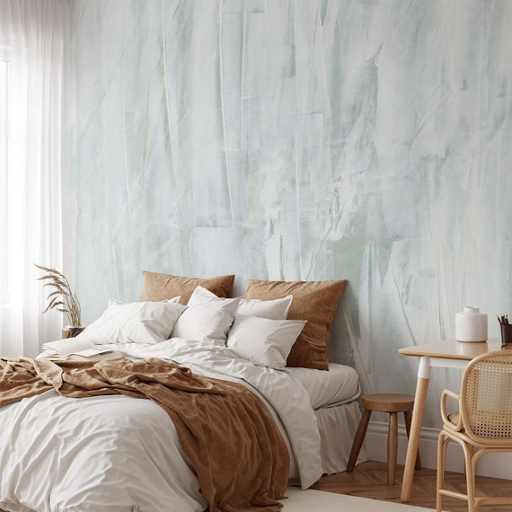 Sage bedroom wallpaper, Peel and stick wallpaper, Nursery accent wall, Wallpaper for walls, Bedroom accent wall, Sage nursery, WFL161