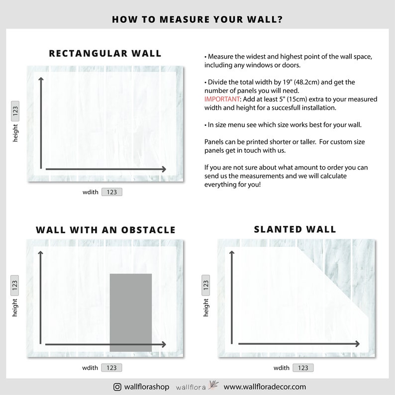 Wallpaper With Black and White Floral Prints Floral Wallpaper Etsy