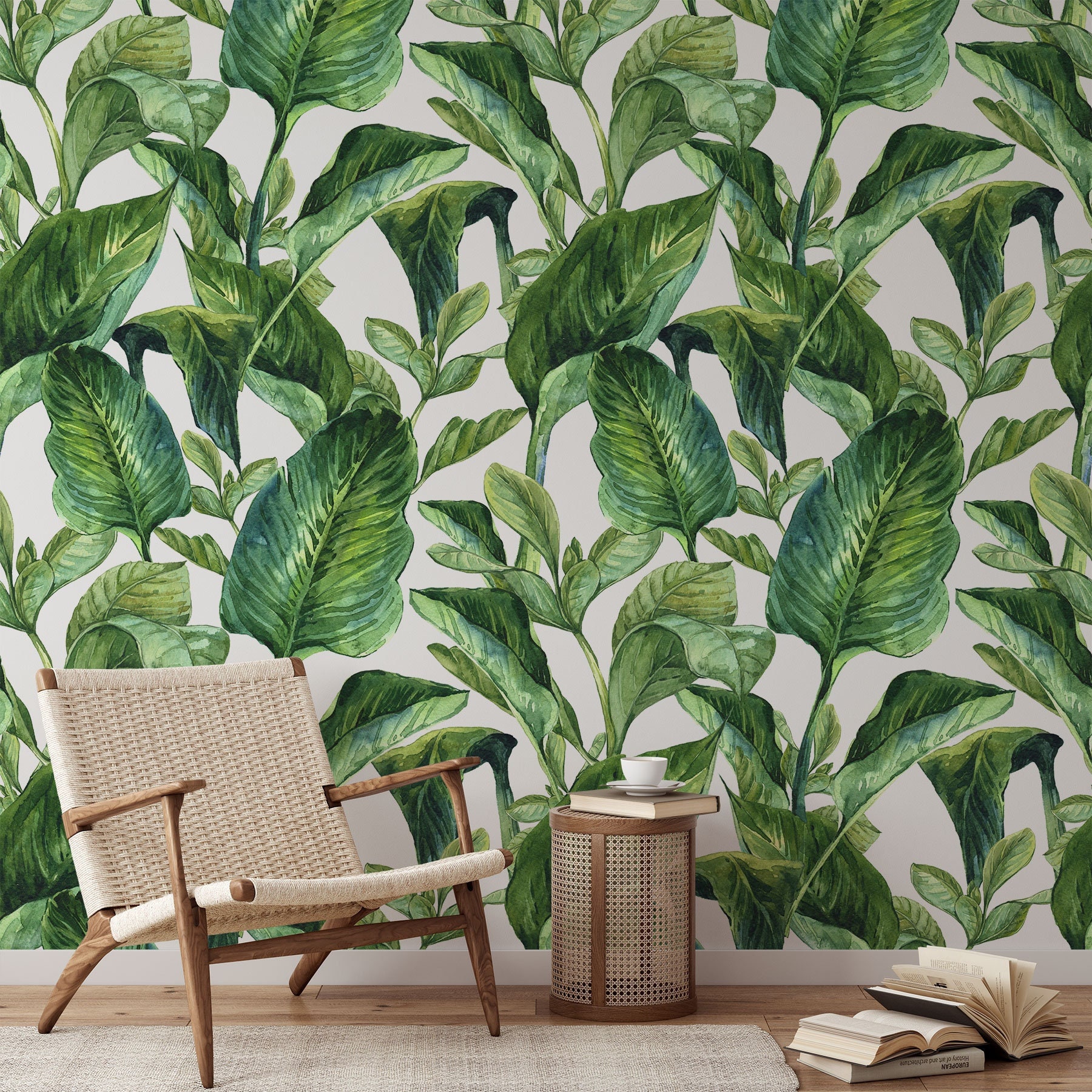 Buy Banana Leaf Wallpaper Peel and Stick Online In India  Etsy India