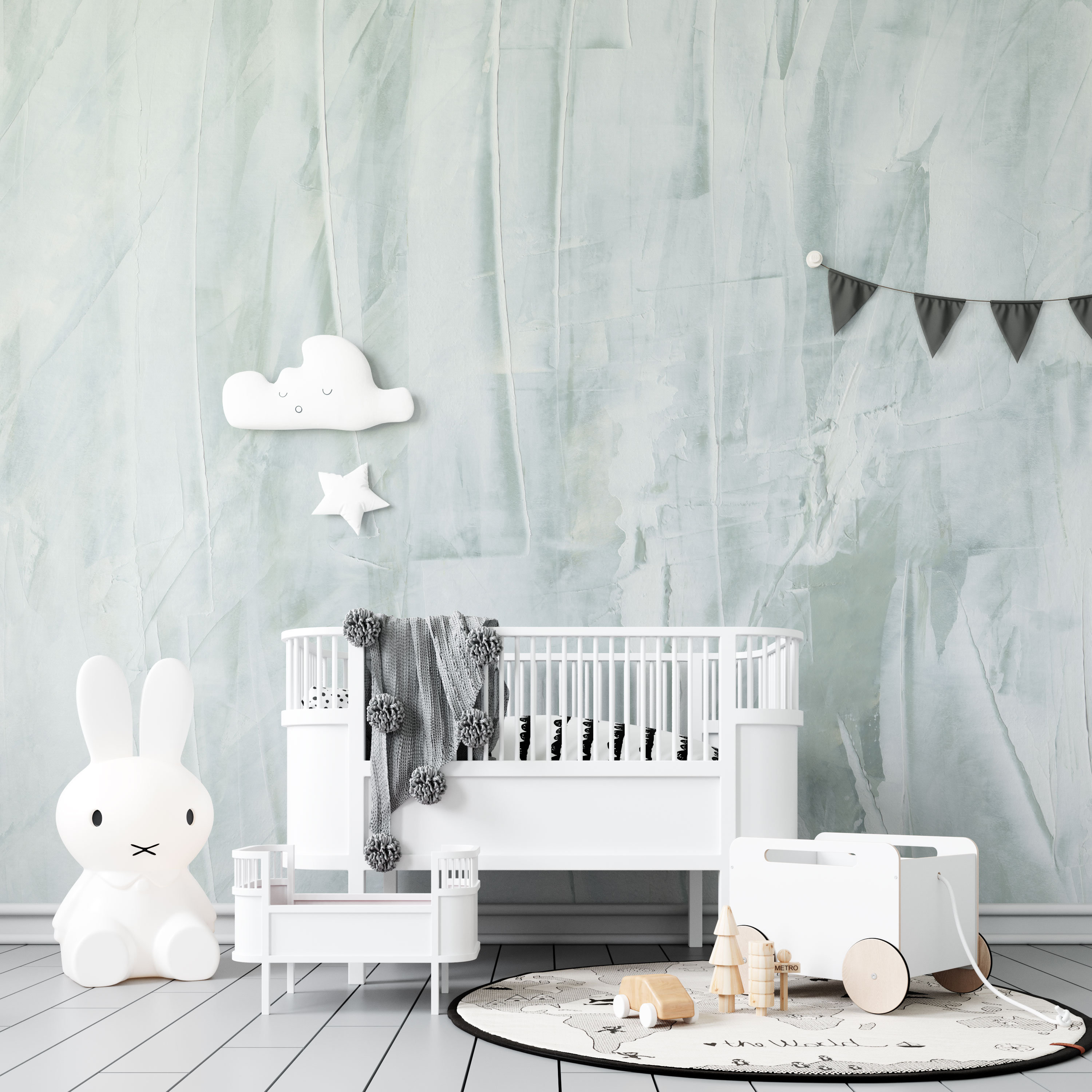 Sage Bedroom Wallpaper Peel and Stick Wallpaper Nursery Etsy