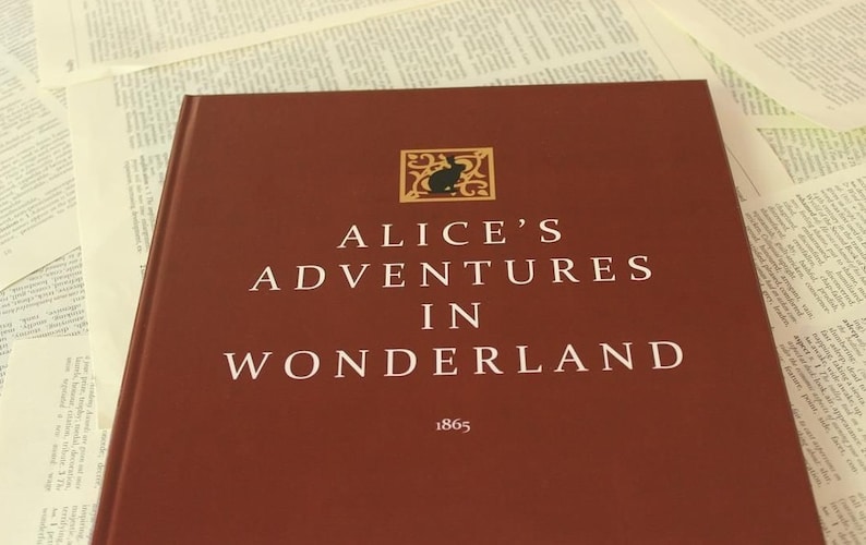 Alice in Wonderland Book / Salvador Dali 13 beautiful works by Salvador Dali image 1