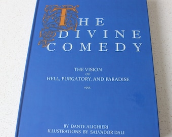 La Divina Comedia de Dante Alighieri con 12 hermosas obras de Salvador Dalí