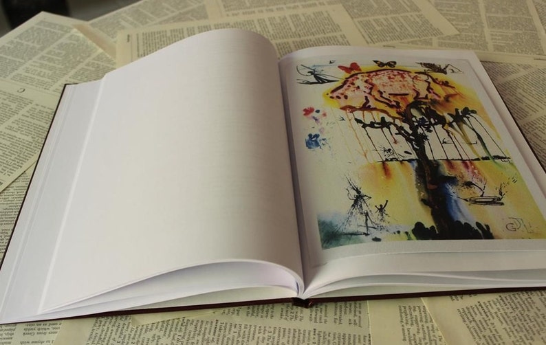 Alice in Wonderland Book / Salvador Dali 13 beautiful works by Salvador Dali image 5