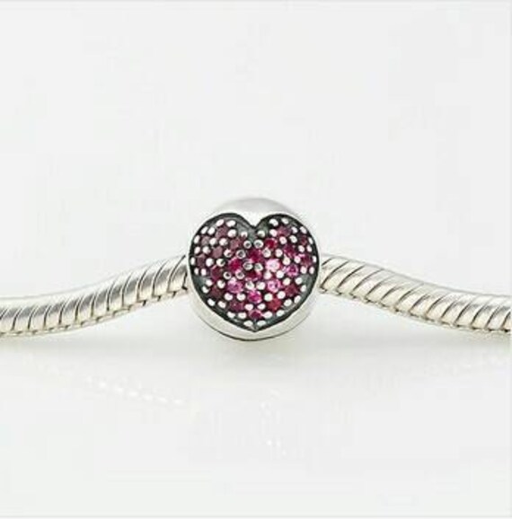 charm pandora cuore rosso charm pandora cuore rosso