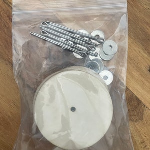 50mm hard fibre discs joint set for bear or toy making