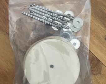 Teddy bear hard fibre discs joint set 20mm for bear or toy making