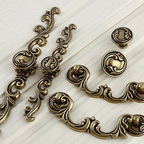 Drawer Knobs Pulls Antique Brass Small Dresser Handles Drawer Knobs Pulls Antique Brass Small, Rustic Furniture Hardware Supplies Taiwan