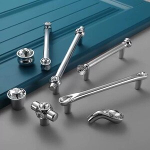 Maniglie Per Mobili In Acciaio Inox - Set Da 6 Pezzi, Interasse 96 Mm, Lunghezza 150 Mm, Con 12 Viti, Per Armadi E Cassetti - 2
