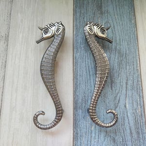 Hippocampus - Vintage Dresser Knobs Pulls Drawer Knobs Pulls Handles Antique Bronze Kitchen Cabinet Door Handle Pull Furniture Knobs