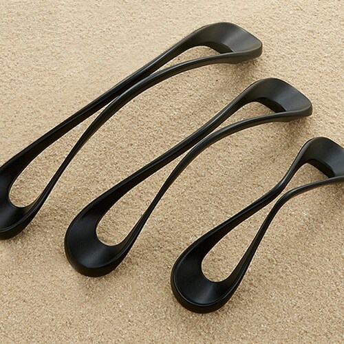 Larger Black Drawer Pull Dresser Pulls Handles Shabby Chic / Etsy