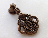 Antique Silver Dresser Drawer Pull Handles Knob Metal Drop Ring Pulls Shabby Chic Vintage Style Cabinet Handle Pull Knobs Hardware