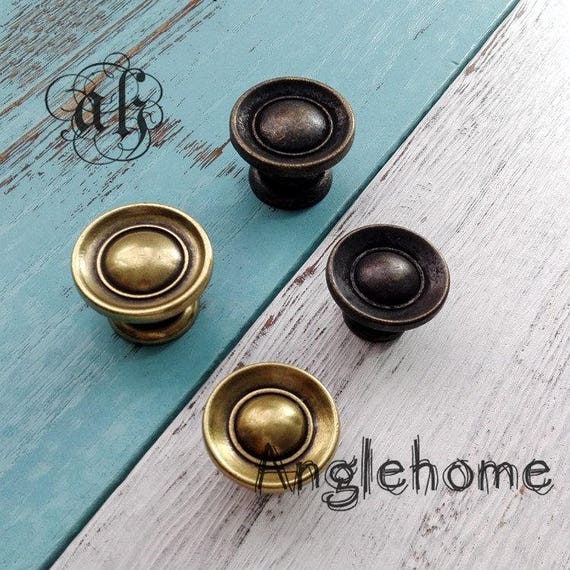 Vintage Dresser Knobs Pulls Drawer Knobs Pulls Handles Antique Bronze  Kitchen Cabinet Door Handle Pull Furniture Knobs - Etsy