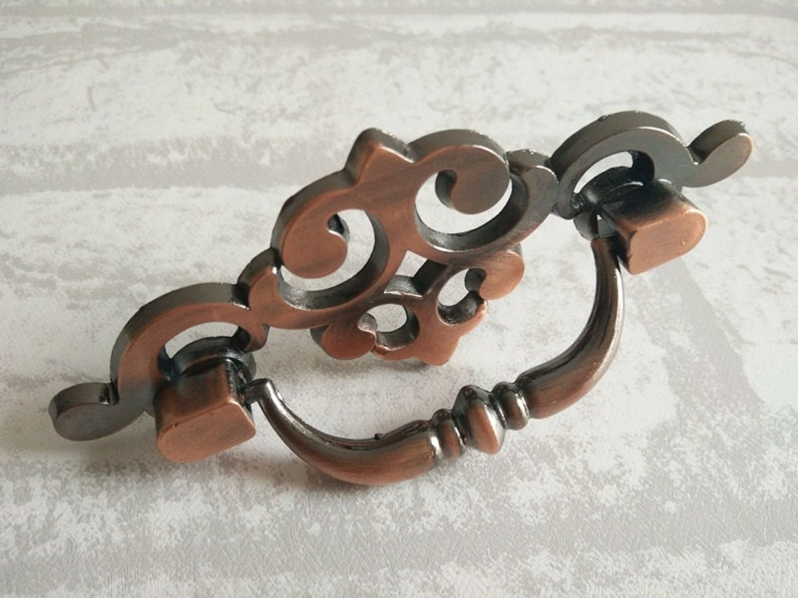2.5 3.75vintage Style Handles Pulls Antique Etsy