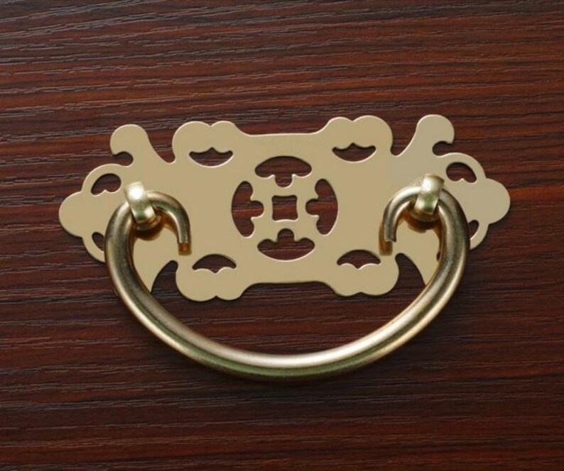 Chinese Style Antique Bail Pulls / Drawer Handles Antique Etsy