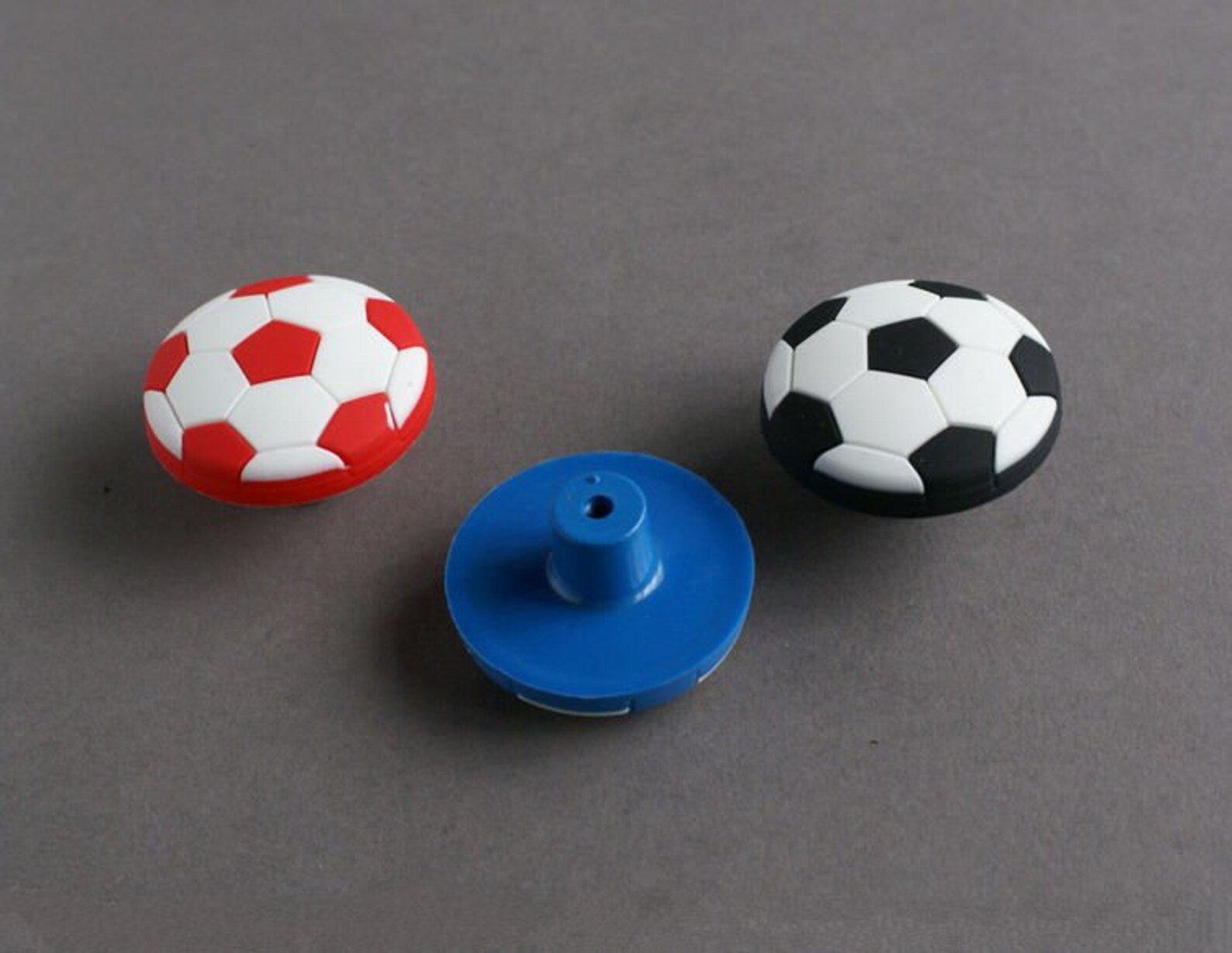 Kids Dresser Drawer Knobs Pulls Handles Football Soccer Knobs Etsy