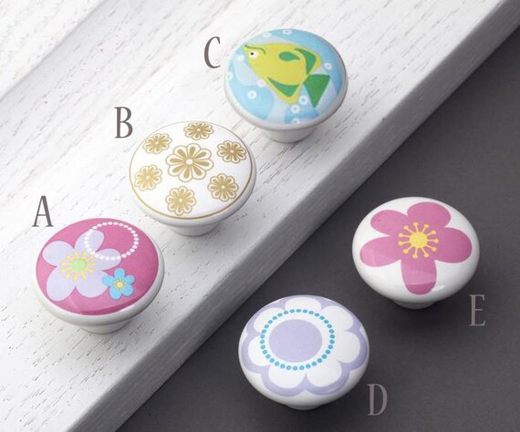 Children Drawer Knob Dresser Knobs Pulls Handles White Cream Etsy